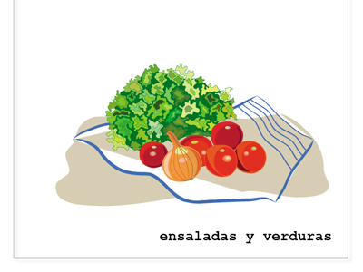 Ilustración para 'Sabores de Casa'