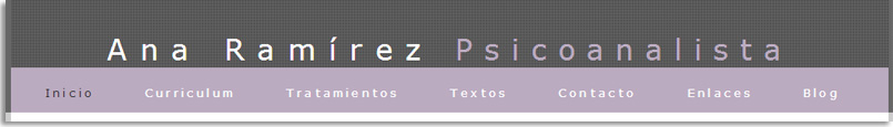 Sitio web para ana ramirez izquierdo
